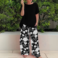 Nora™ Elegant Two-Piece Set in Carbon Black