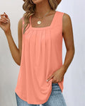 Nora™ Sleeveless Top with Square Neckline