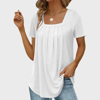 Norma™ Airy Summer Blouse in White