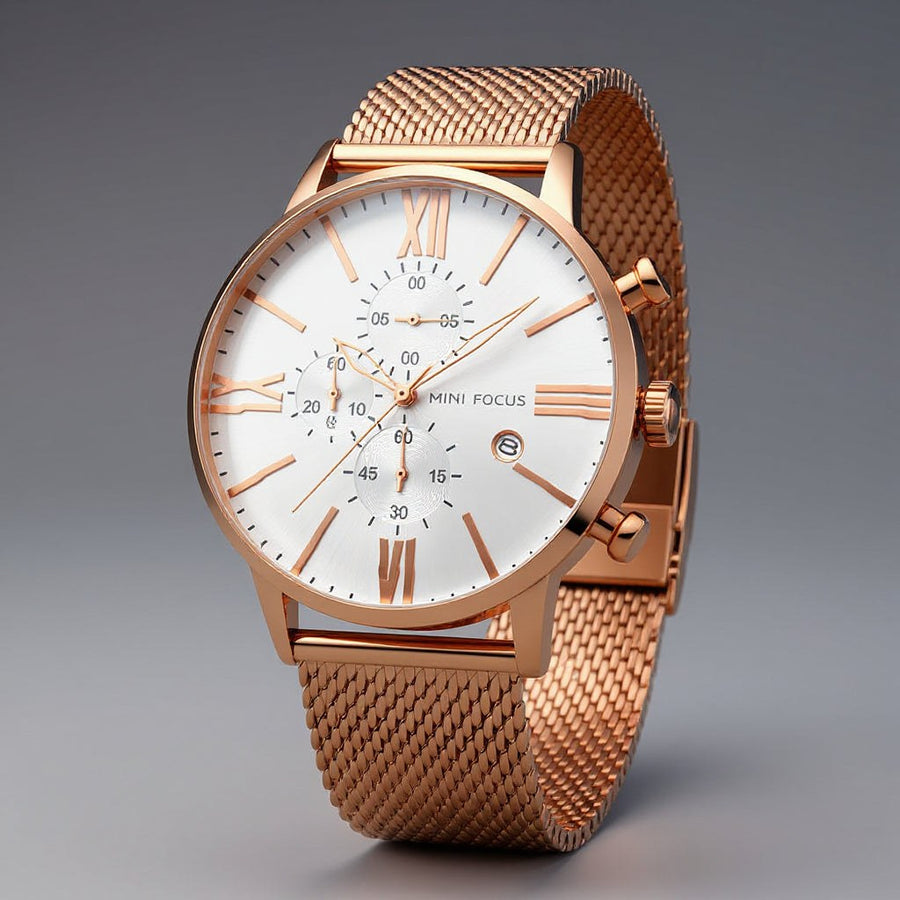Nova 2.0 Chronograph, 45mm in Rose Gold