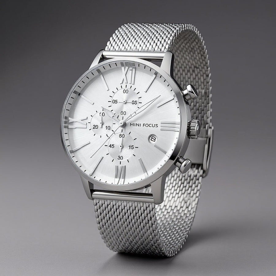 Nova 2.0 Chronograph, 45mm in Silver