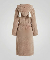 Nova Comfortable Coat in Beige - Kaninchen