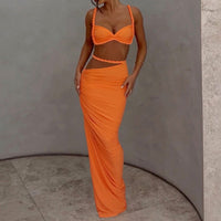 Nova Elegant Wrap Dress with Ruffles and Fitted