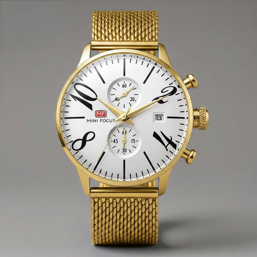 Nova Lancer Chronograph, 45mm in Golden