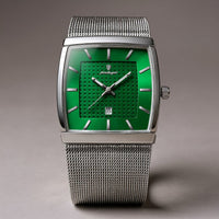 Nova XC Watch, 39mm in Emerald Silver