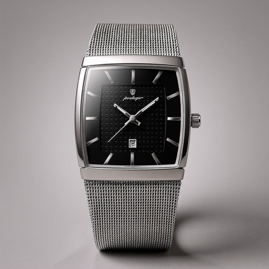 Nova XC Watch, 39mm in Silver Charcoal