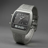 Nova XSC Hybrid Watch, 44mm in Charcoal Silver