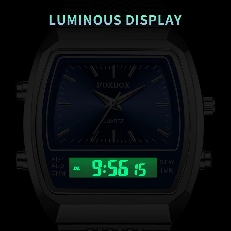 Nova XSC Hybrid Watch, 44mm in Royal Blue Silver