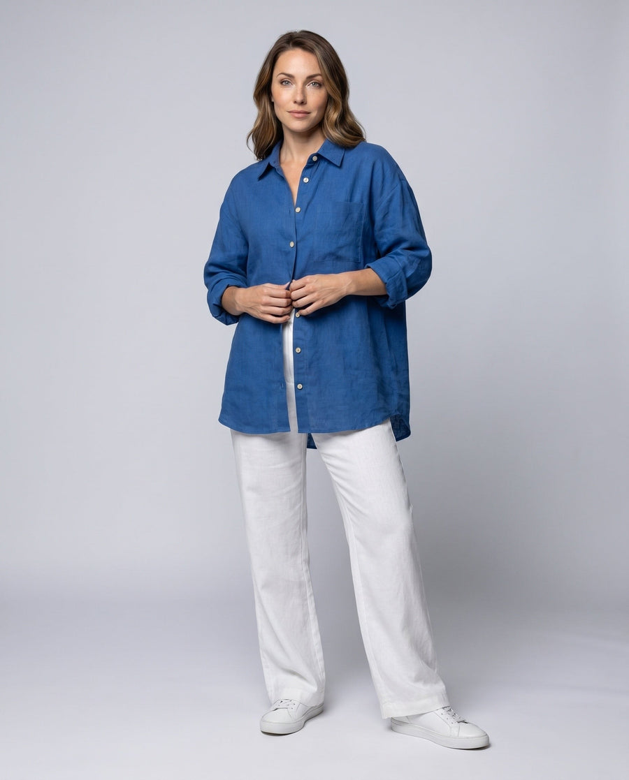 Novalie Airy Linen Blouse