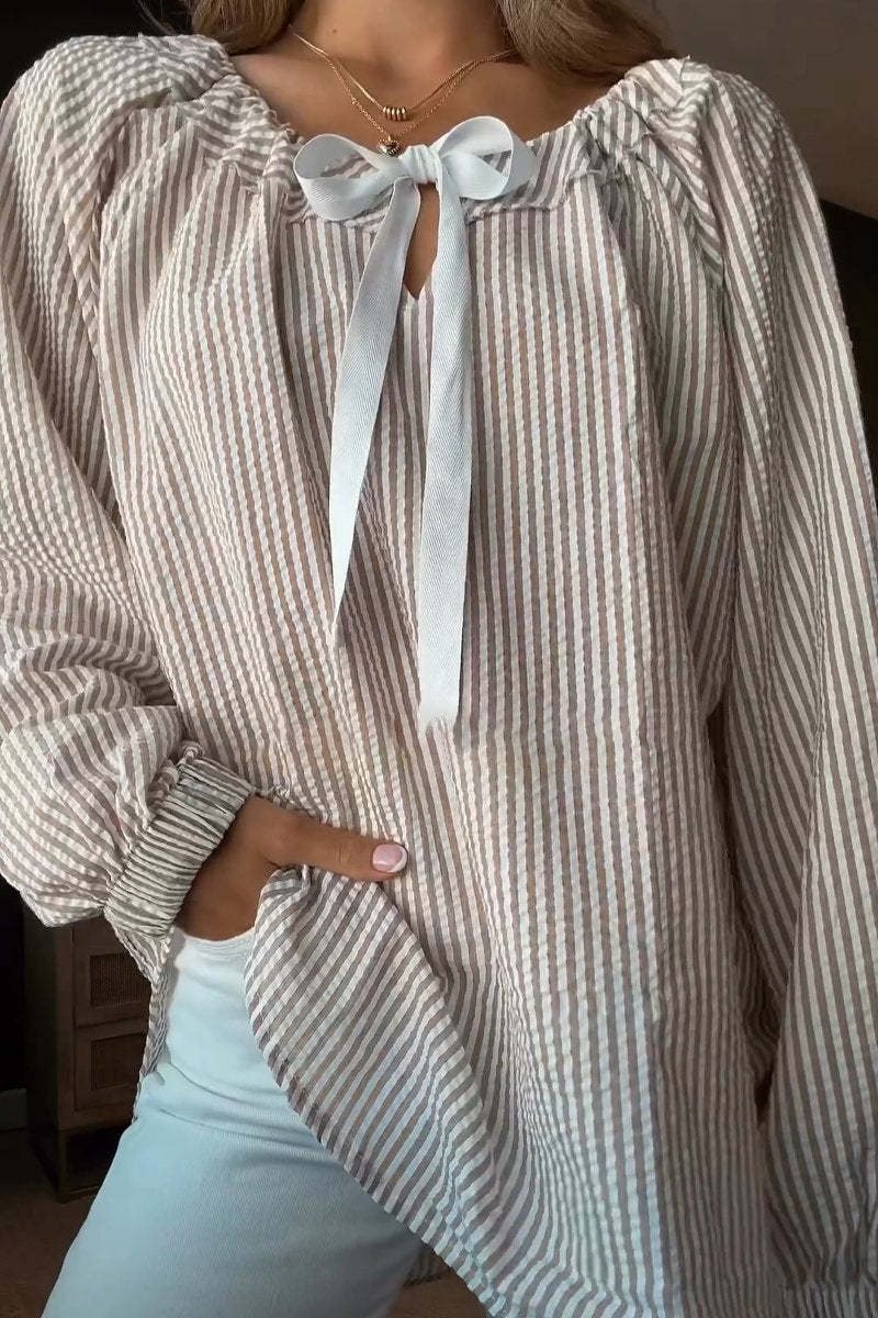 Novalie Blouse in Khaki