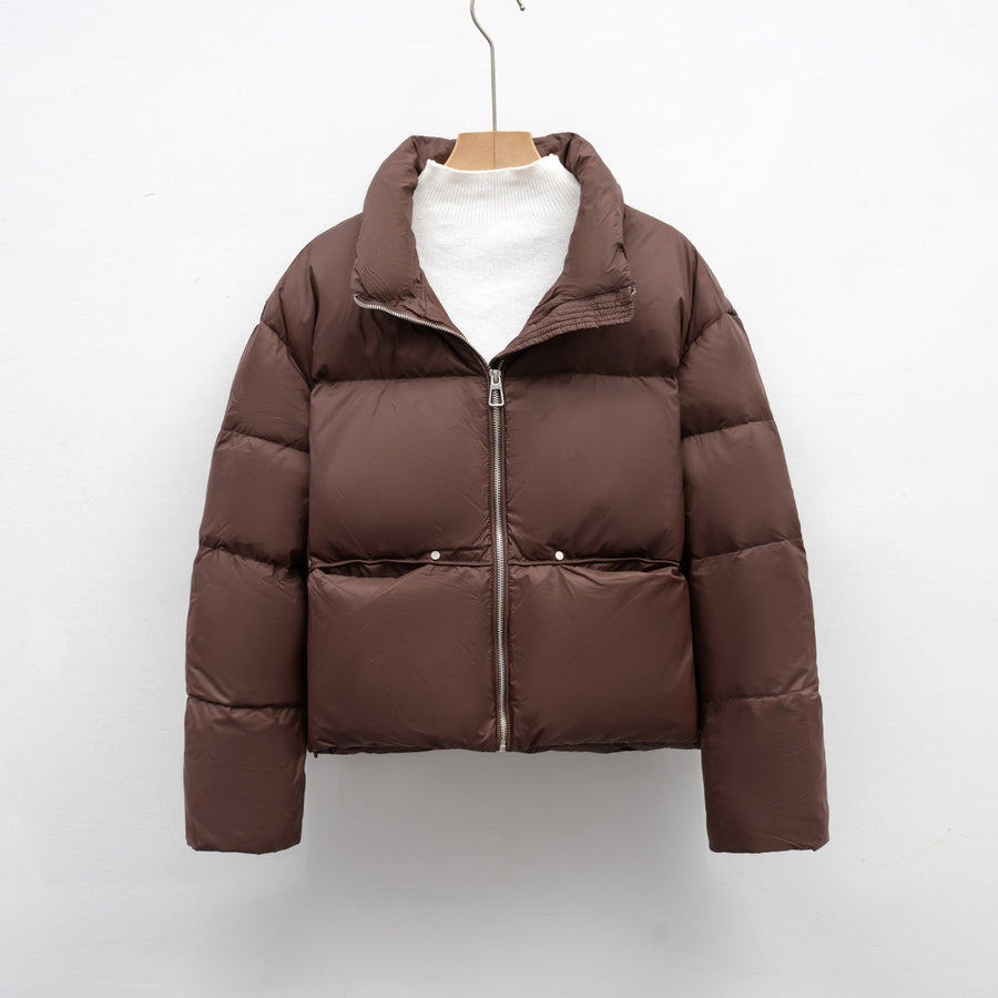 Novalie Quilted Jacket in Wine Red