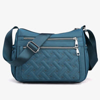 Novara™ Nylon Shoulder Bag in Blue