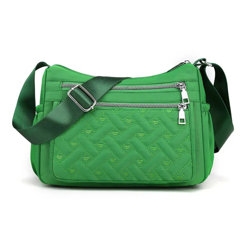 Novara™ Nylon Shoulder Bag in Green
