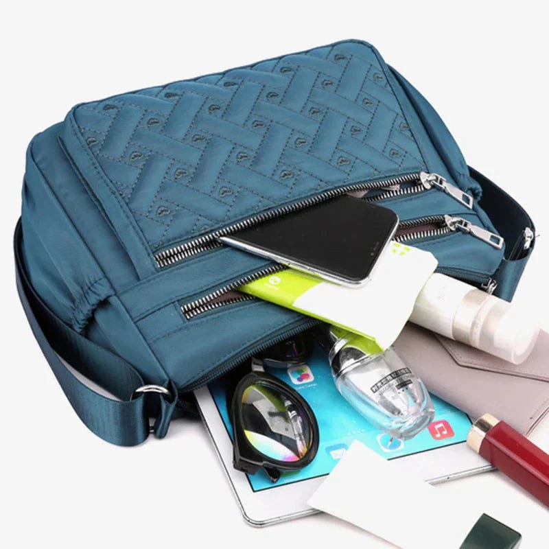 Novara™ Nylon Shoulder Bag in Yellow