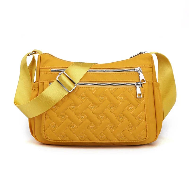 Novara™ Nylon Shoulder Bag in Yellow