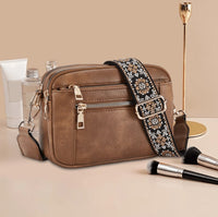 Nylah™ Shoulder Strap in Brown