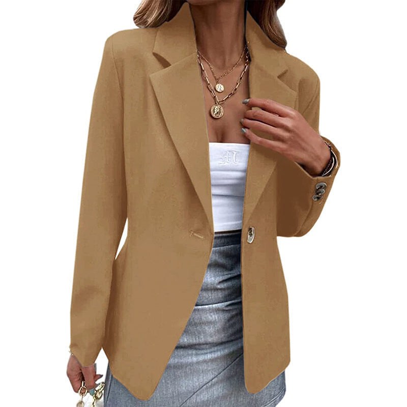 Octavia Elegant Jacket in Khaki