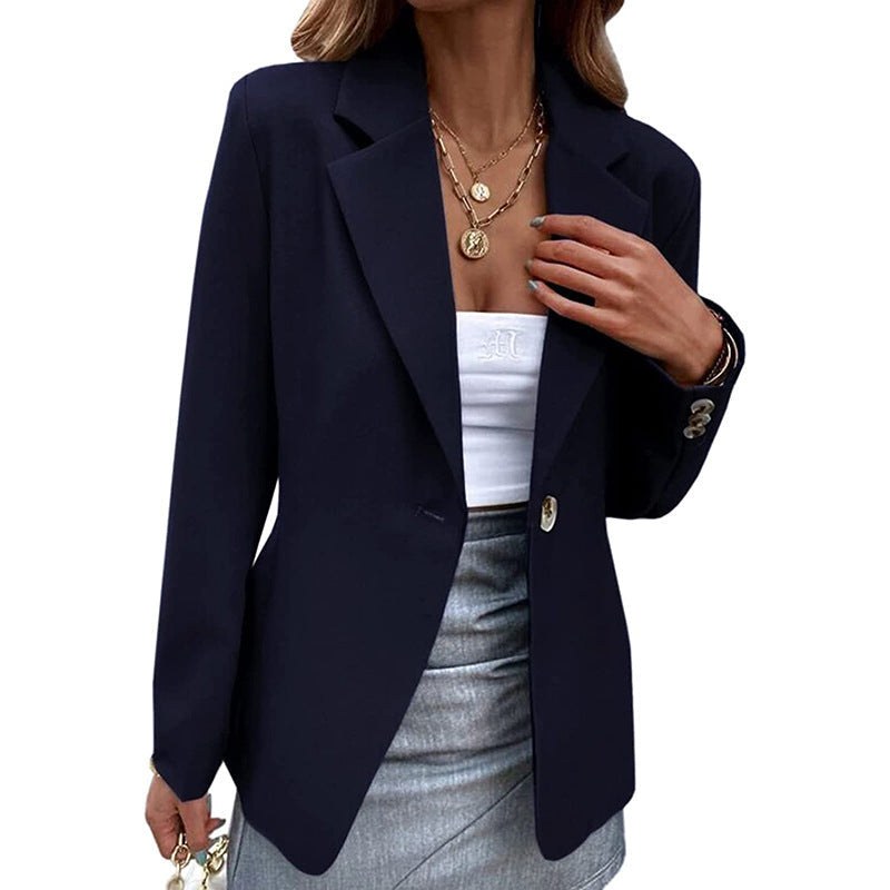 Octavia Elegant Jacket in Navy