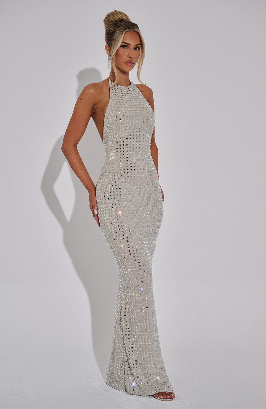 Pamela Maxi Dress - Nude