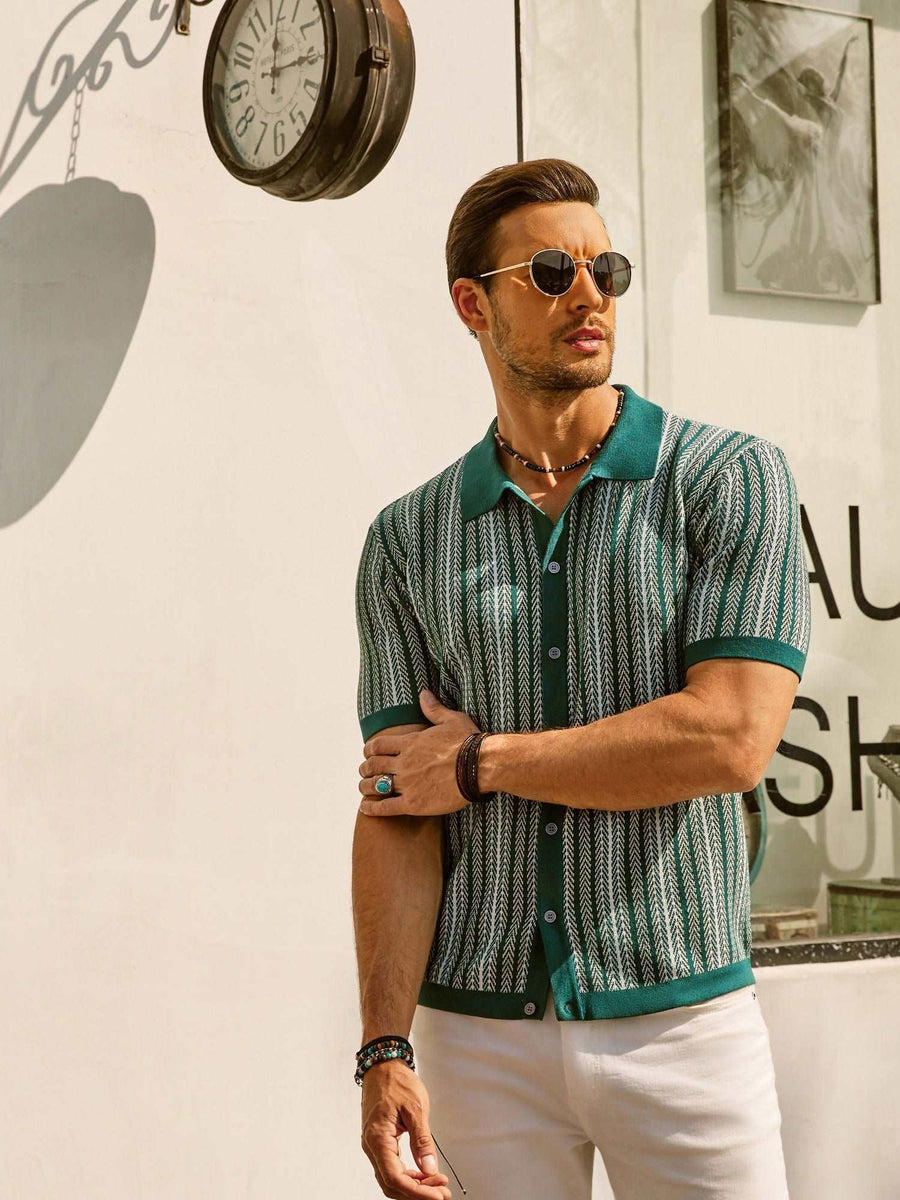 Odin Vintage Shirt with Striped