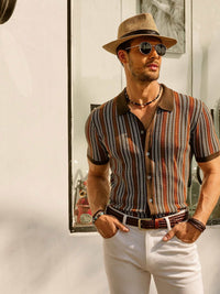 Odin Vintage Shirt with Striped
