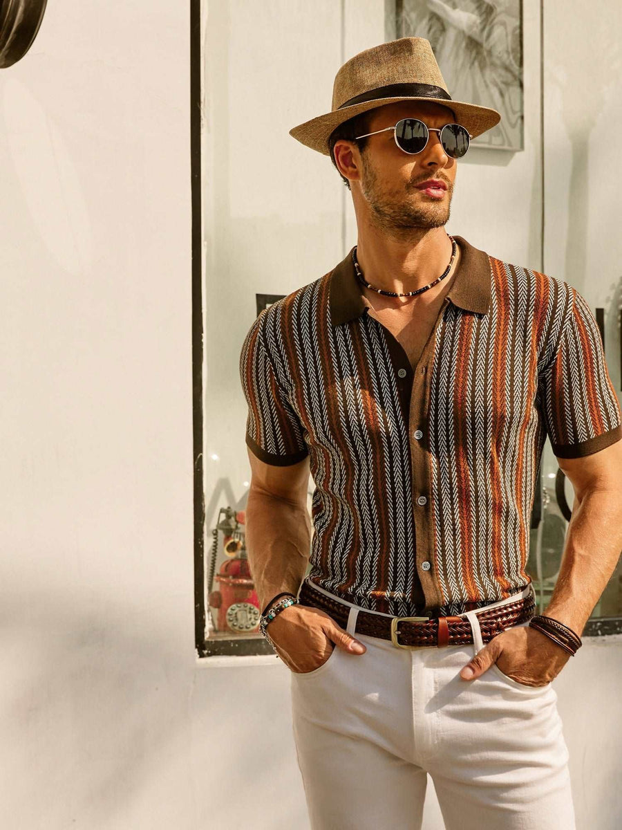 Odin Vintage Shirt with Striped