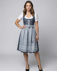 Livia | Women's Oktoberfest Fitted Dirndl Dress with Apron