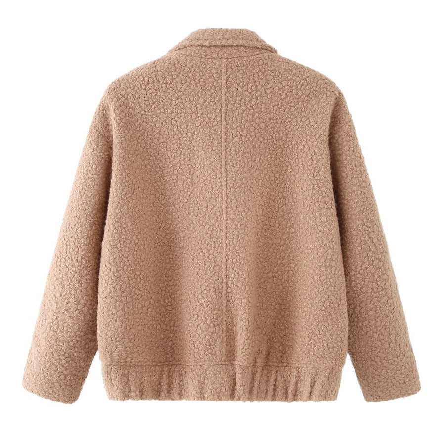 Olivia Jacket in Light Brown