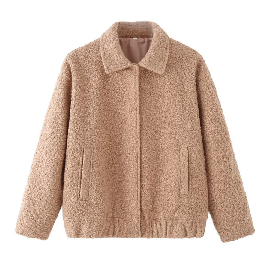 Olivia Jacket in Light Brown