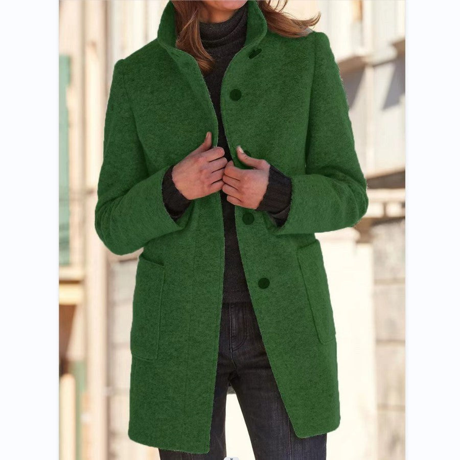 Olivia Jacket with Pockets in Green