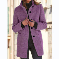 Olivia Jacket with Pockets in Light Purple
