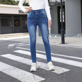 Olivia Jeans with Elastic Waist and Pockets