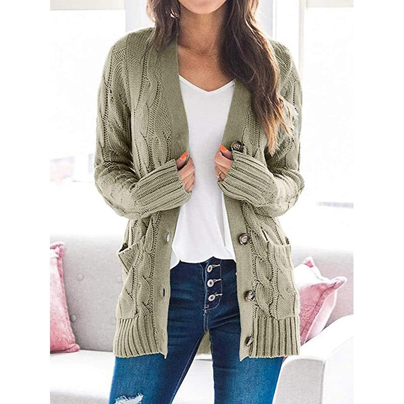 Olivia Knit Cardigan with Long Sleeve
