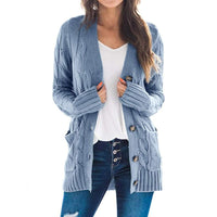 Olivia Knit Cardigan with Long Sleeve