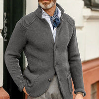 Olivier Casual Linen Shirt in Grey