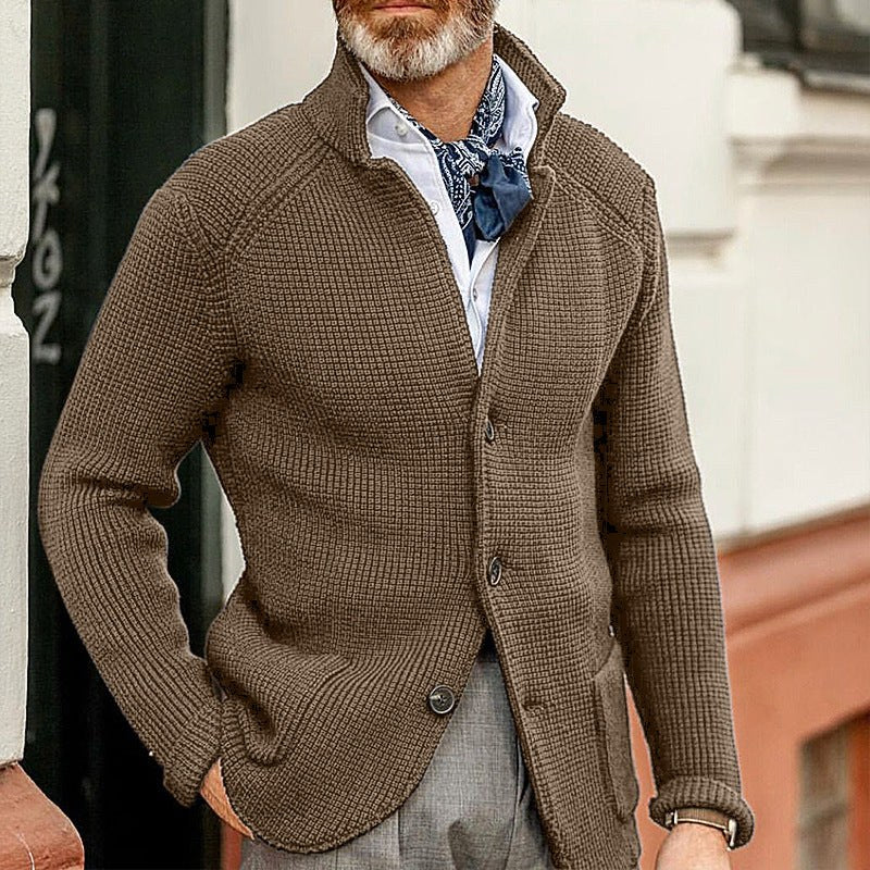 Olivier Casual Linen Shirt in Khaki