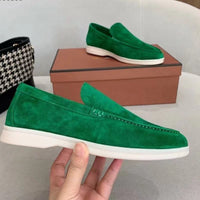 Olivier Elegant Loafers in Green
