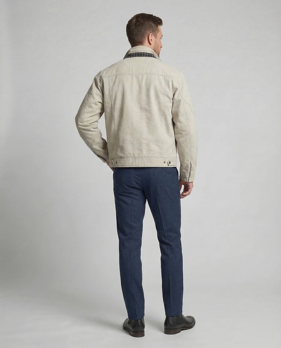 Olivier Jacket with Checked