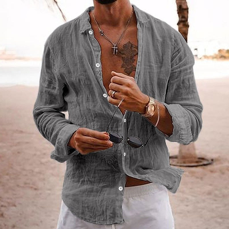 Olivier Shirt in Dark Grey