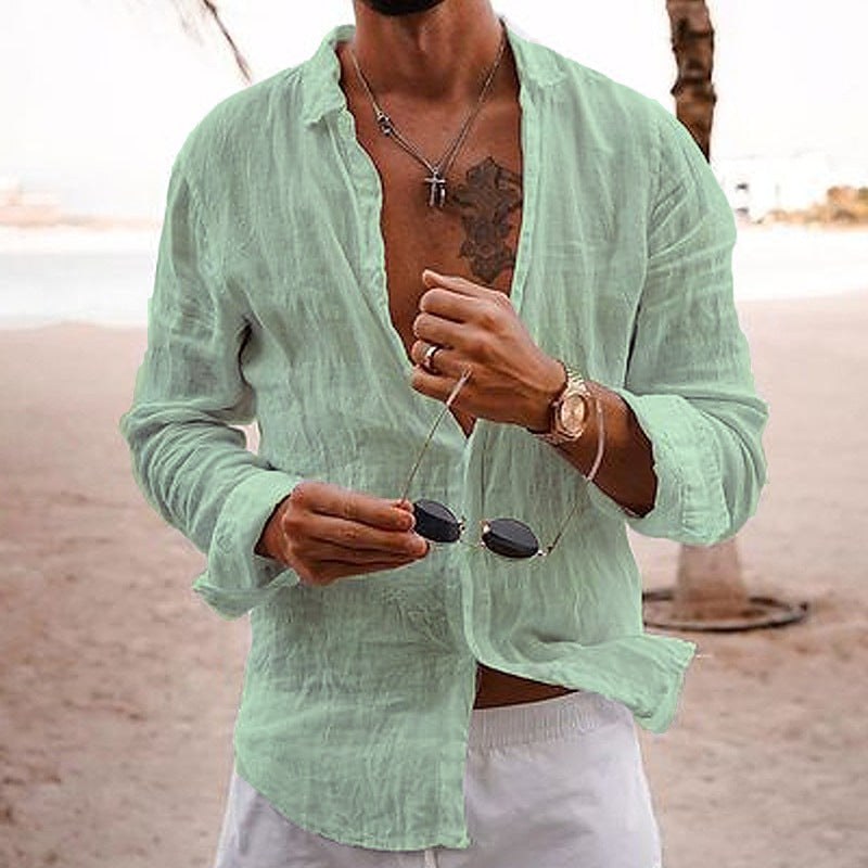 Olivier Shirt in Light Green