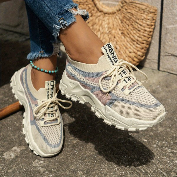 Ondine Women's Breathable Mesh Walking Sneakers