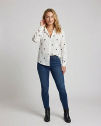 Oona Airy Linen Blouse