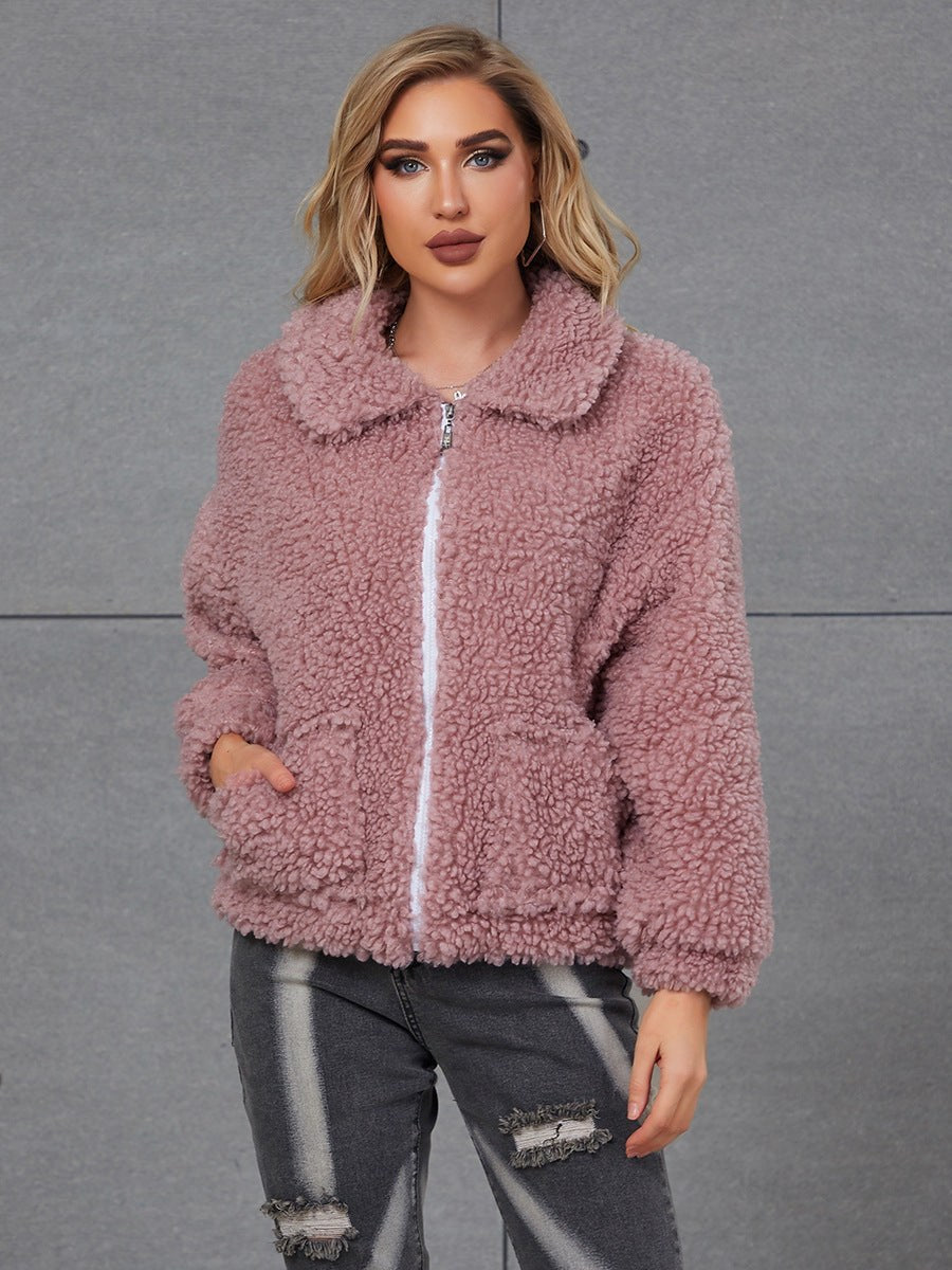 Oona Jacket with Pockets in Bildfarbe