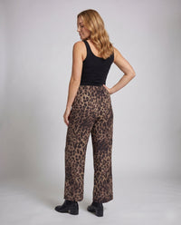 Opal Linen Trousers with Elastic Waist