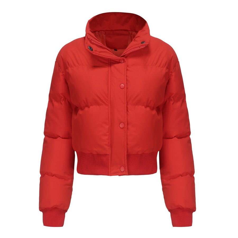 Opal Quilted Jacket in Red