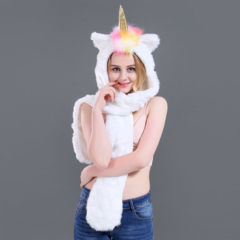 Opal Scarf in Einhorn