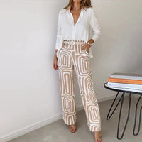 Opal™ Elegant Two-Piece Set in Khaki