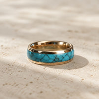 Elite Turquoise Band Ring