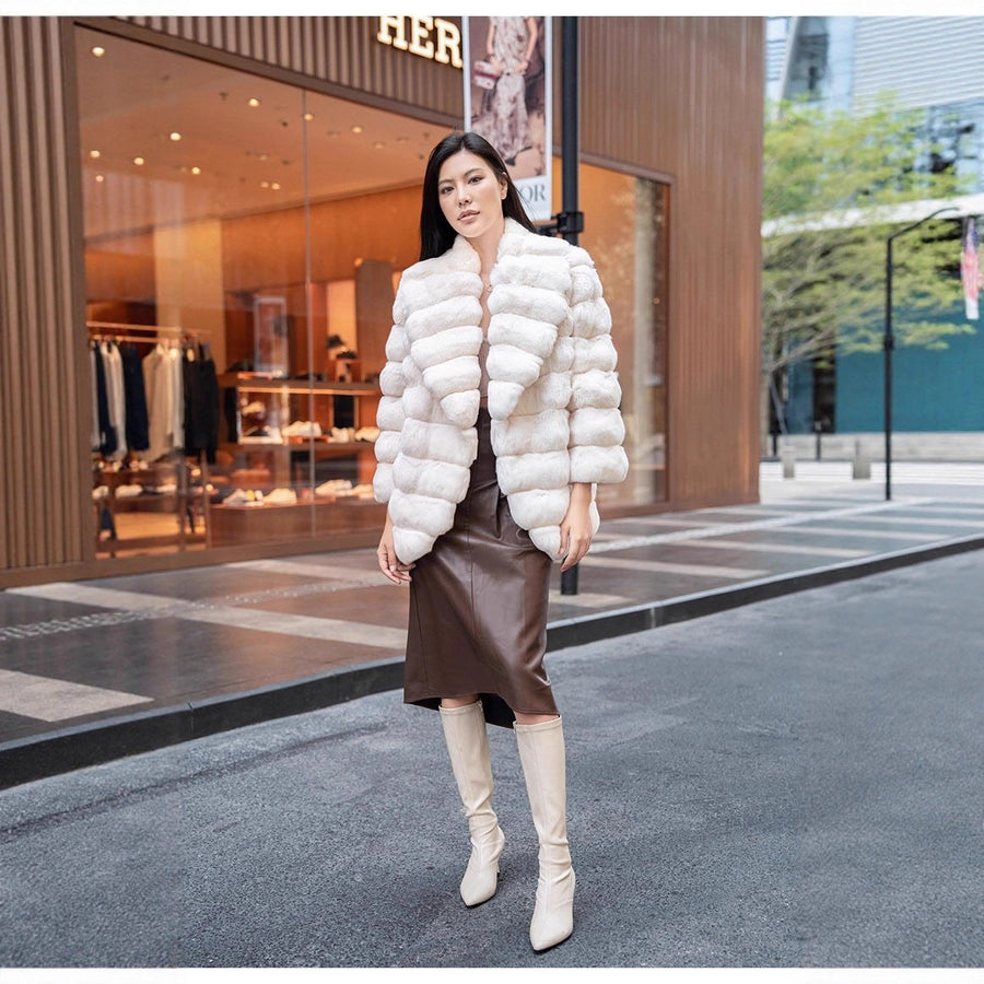 Ophelia Coat in White