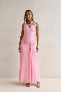 Ophelia Paradise Maxi Dress in Soft Yellow